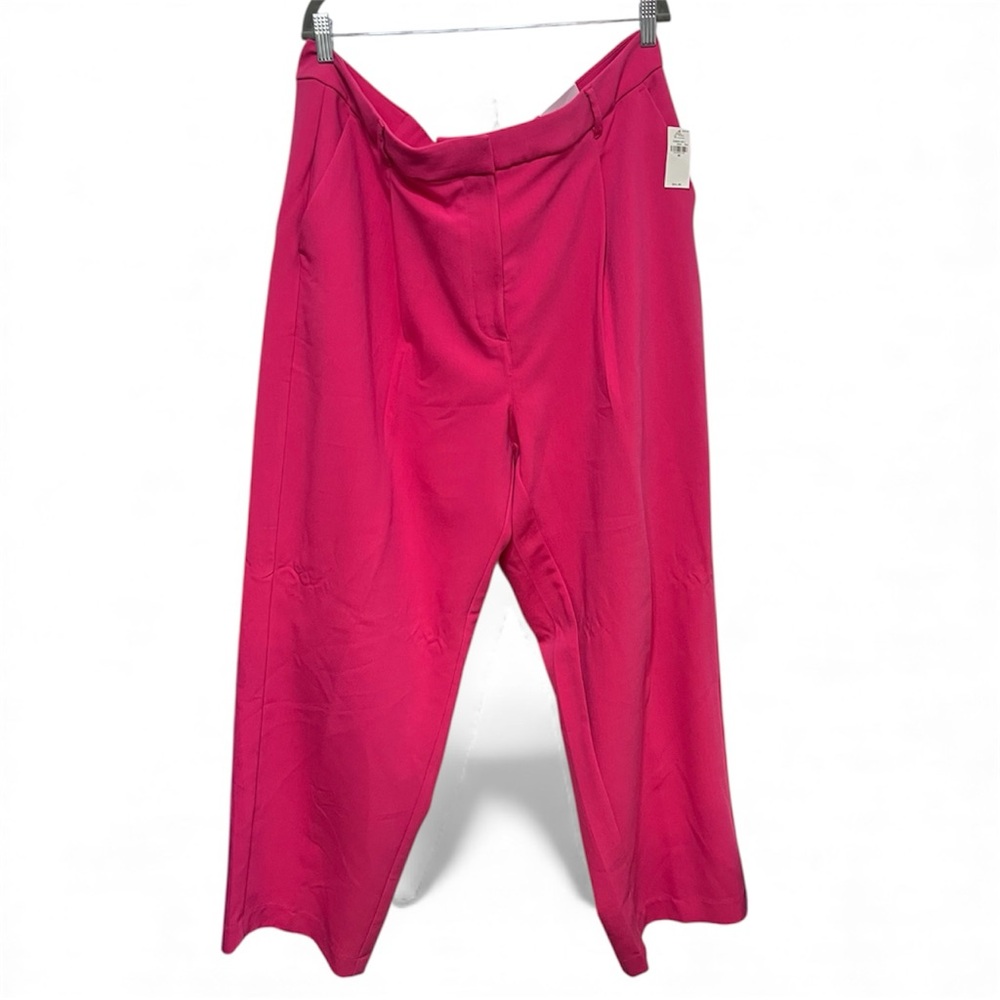 Old Navy NWT Vibrant Pink Wide-Leg Pants